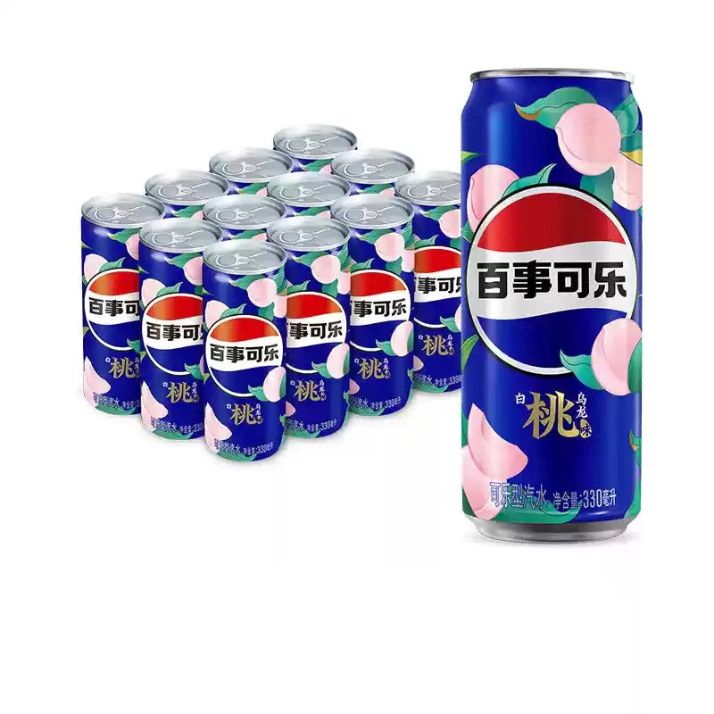 Pepsi Cola 330ml can - exotic international soft drink