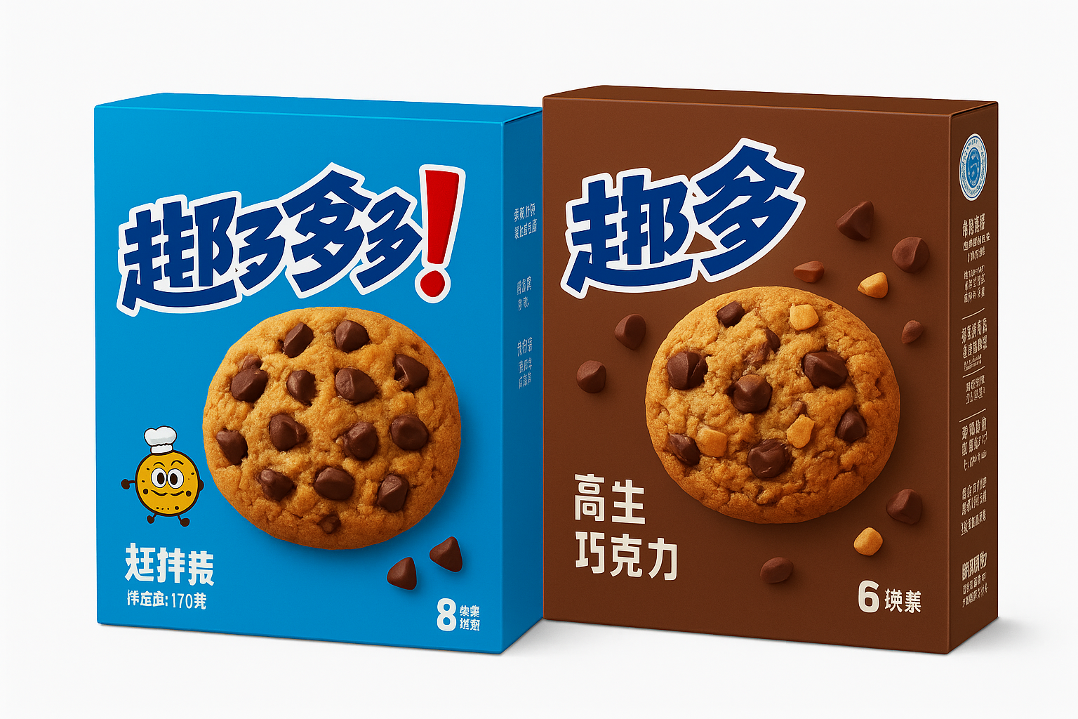 wo pack Chips Ahoy chocolate chip cookies 144g box - exotic snacks