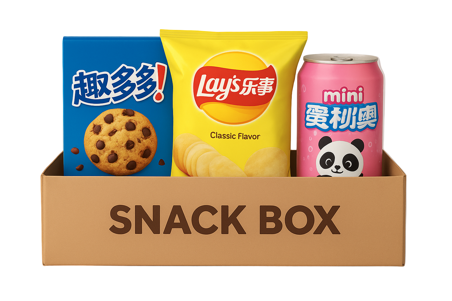 Exotic snack box mix - assorted international snacks variety pack